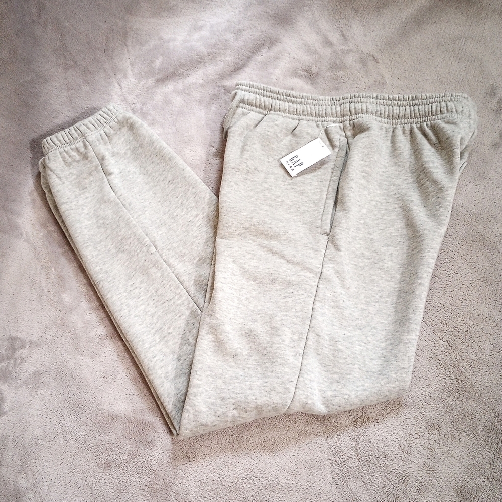 Gap Kids Grey Sweats Sweatpants Joggers L NWT